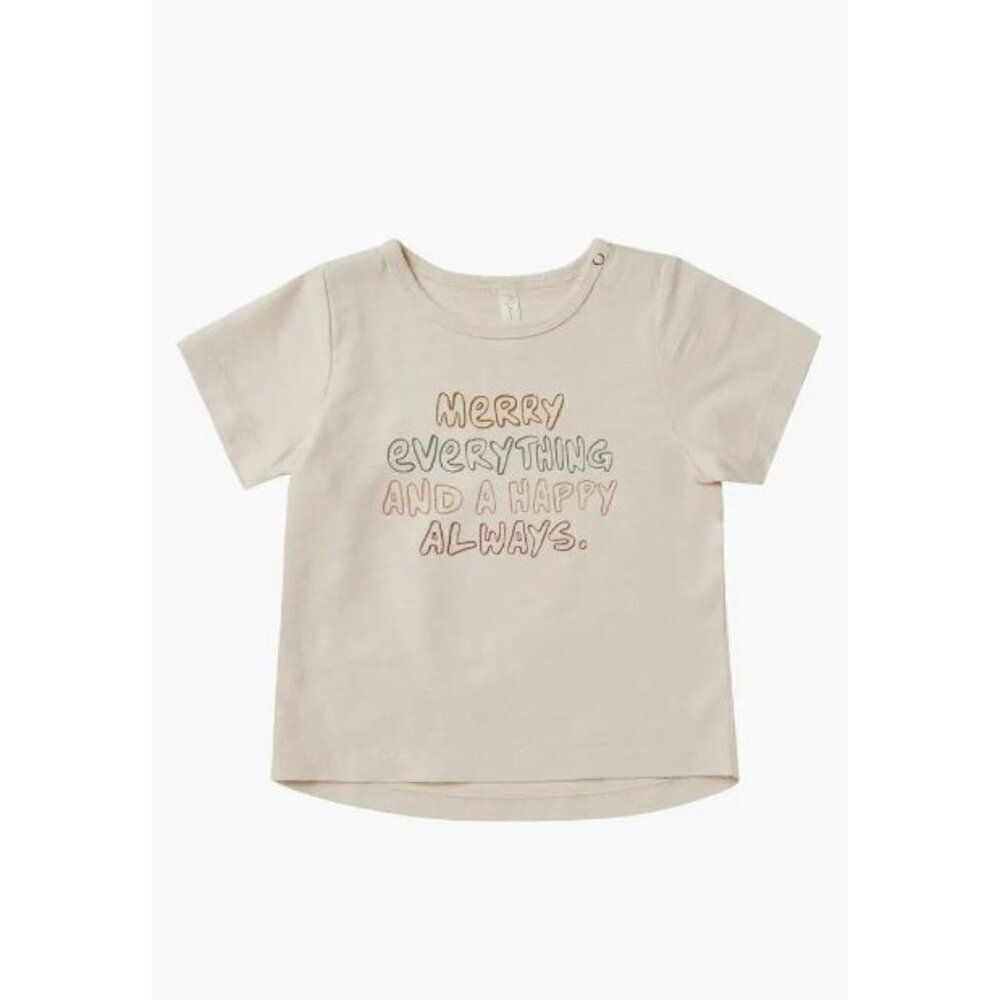 NWT! Rylee + Cru Merry Everything Graphic Short Sleeve Shirt